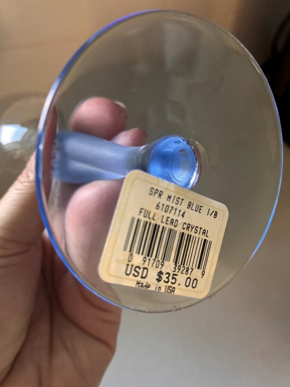 🆕 Lenox Spring Mist Goblet - Picture 3 of 9